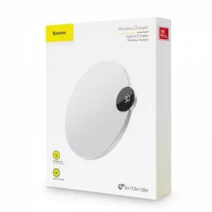 Bezprzewodowa ładowarka indukcyjna Baseus Wireless Charger 10W - biała