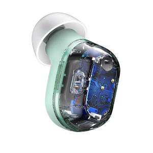 Bezprzewodowe słuchawki douszne Baseus Encok WM01 BT 5.0 Zielone