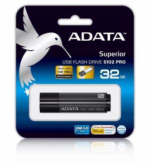 Pendrive Adata DashDrive Elite S102 Pro 32GB USB 3.2 szary