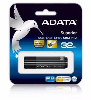 Pendrive Adata DashDrive Elite S102 Pro 32GB USB 3.2 szary