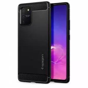 Etui Spigen Rugged Armor do Galaxy S10 Lite Matte Black