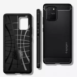 Etui Spigen Rugged Armor do Galaxy S10 Lite Matte Black