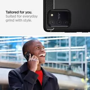 Etui Spigen Rugged Armor do Galaxy S10 Lite Matte Black