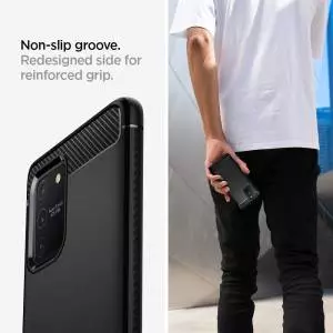 Etui Spigen Rugged Armor do Galaxy S10 Lite Matte Black