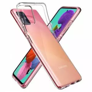 Etui Spigen Liquid Crystal do Galaxy A71 Crystal Clear