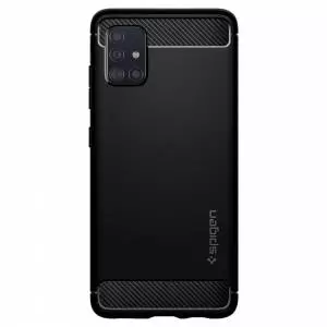 Etui Spigen Rugged Armor do Galaxy A51 Matte Black