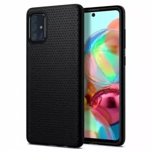 Etui Spigen Liquid Crystal do Galaxy A51 Matte Black