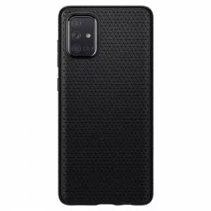 Etui Spigen Liquid Crystal do Galaxy A51 Matte Black