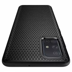 Etui Spigen Liquid Crystal do Galaxy A51 Matte Black