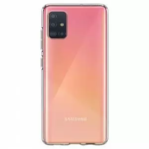 Etui Spigen Liquid Crystal do Galaxy A51 Crystal Clear