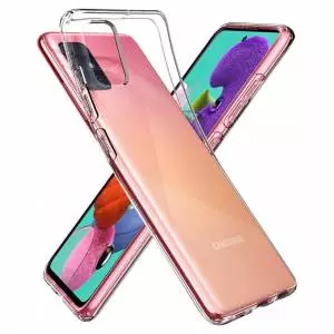 Etui Spigen Liquid Crystal do Galaxy A51 Crystal Clear