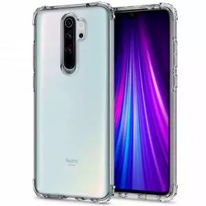 Etui Spigen Crystal Shell do Xiaomi Redmi Note 8 Pro Crystal Clear