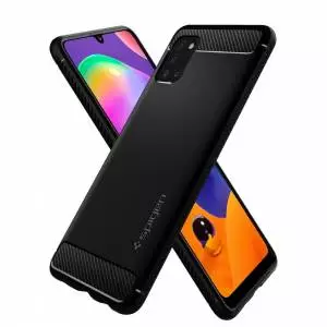 Etui Spigen Rugged Armor do Galaxy A31 Matte Black