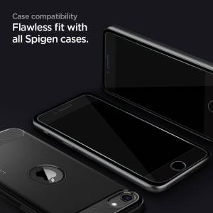 Szkło hartowane Spigen Glass Fc do Iphone 7/8/se 2020 Black