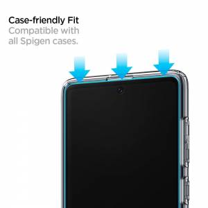 Szkło hartowane Spigen Glass Fc do Galaxy A71 Black