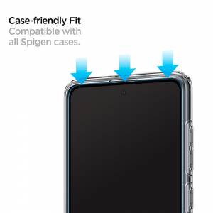 Szkło hartowane Spigen Glass Fc do Galaxy A51 Black