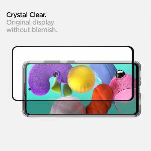 Szkło hartowane Spigen Glass Fc do Galaxy A51 Black
