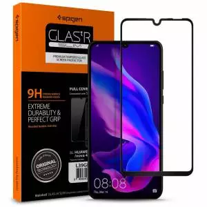 Szkło hartowane Spigen Glass Fc do Huawei P30 Lite Black