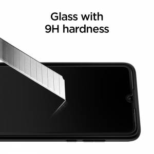 Szkło hartowane Spigen Glass Fc do Huawei P30 Lite Black