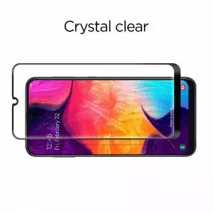 Szkło hartowane Spigen Glass Fc do Galaxy A50/a30s Black