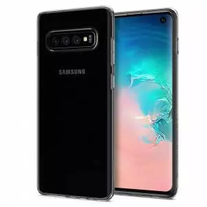 Etui Spigen Liquid Crystal do Galaxy S10 Crystal Clear