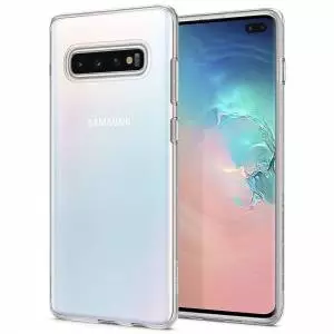 Etui Spigen Liquid Crystal do Galaxy S10+ Plus Crystal Clear