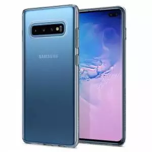 Etui Spigen Liquid Crystal do Galaxy S10+ Plus Crystal Clear