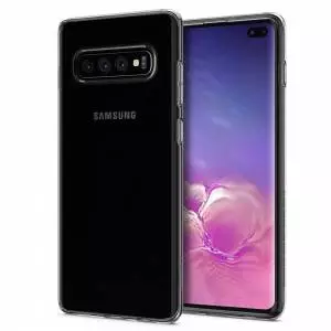 Etui Spigen Liquid Crystal do Galaxy S10+ Plus Crystal Clear