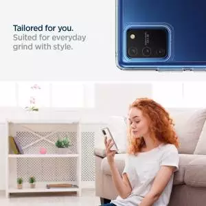 Etui Spigen Ultra Hybrid do Galaxy S10 Lite Clear