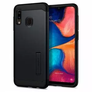 Etui Spigen Slim Armor do Galaxy A40 Metal Slate