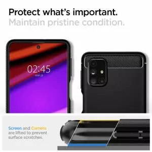 Etui Spigen Rugged Armor do Galaxy M31s Matte Black