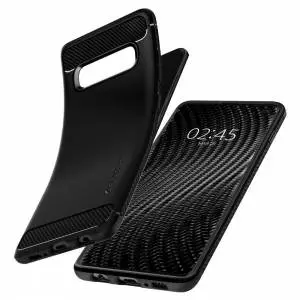 Etui Spigen Rugged Armor do Galaxy S10 Matte Black