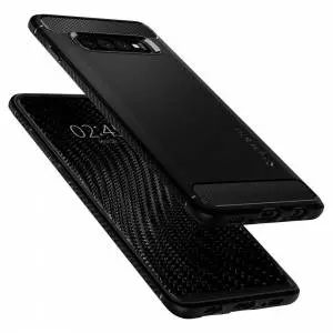 Etui Spigen Rugged Armor do Galaxy S10 Matte Black