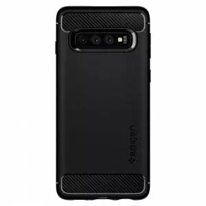 Etui Spigen Rugged Armor do Galaxy S10 Matte Black