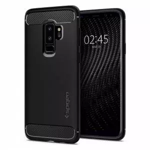 Etui Spigen Rugged Armor do Galaxy S9+ Plus Matte Black