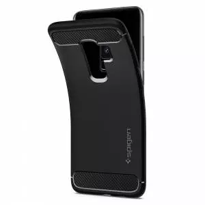 Etui Spigen Rugged Armor do Galaxy S9+ Plus Matte Black