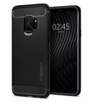 Etui Spigen Rugged Armor do Galaxy S9 Matte Black