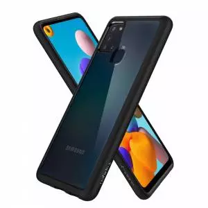 Etui Spigen Ultra Hybrid do Galaxy A21s Matte Black