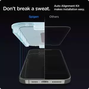 Szkło hartowane Spigen Glas.tr ez Fit 2-pack do Iphone 12/12 Pro