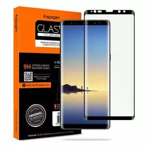 Szkło hartowane Spigen Glas.tr Case Friendly do Galaxy Note 8 Black