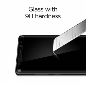 Szkło hartowane Spigen Glas.tr Case Friendly do Galaxy Note 8 Black
