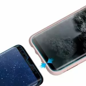 Szkło hartowane Spigen Glas.tr Case Friendly do Galaxy S9 Black