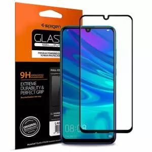 Szkło hartowane Spigen Glass Fc do Huawei P Smart 2019 Black