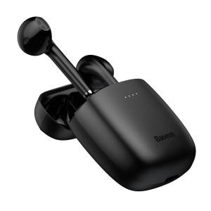 Słuchawki bezprzewodowe Baseus Encok W04 TWS Bluetooth 5.0 czarne