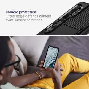 Etui Spigen Rugged Armor do Xiaomi Mi Note 10/10 Pro Matte Black