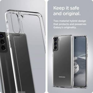 Etui Spigen Ultra Hybrid do Galaxy S21+ Plus Crystal Clear