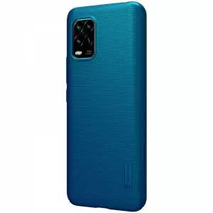 Etui Nillkin Frosted Shield do Xiaomi Mi 10 Lite Blue