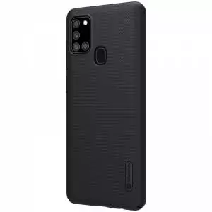 Etui Nillkin Frosted Shield do Galaxy A21s Black