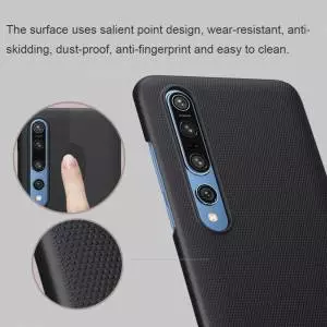 Etui Nillkin Frosted Shield do Xiaomi Mi 10/mi 10 Pro Black