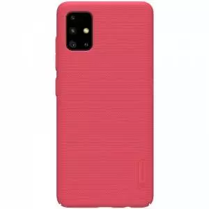 Etui Nillkin Frosted Shield do Samsung Galaxy A51 czerwone